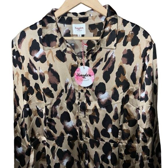 NWT Hayden Los Angeles Leopard Animal Print Dress size XL - Picture 6 of 9